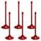 Mr. Chain Red Light Duty Stowable Stanchion, 6PK 93505-6 - alternate 1